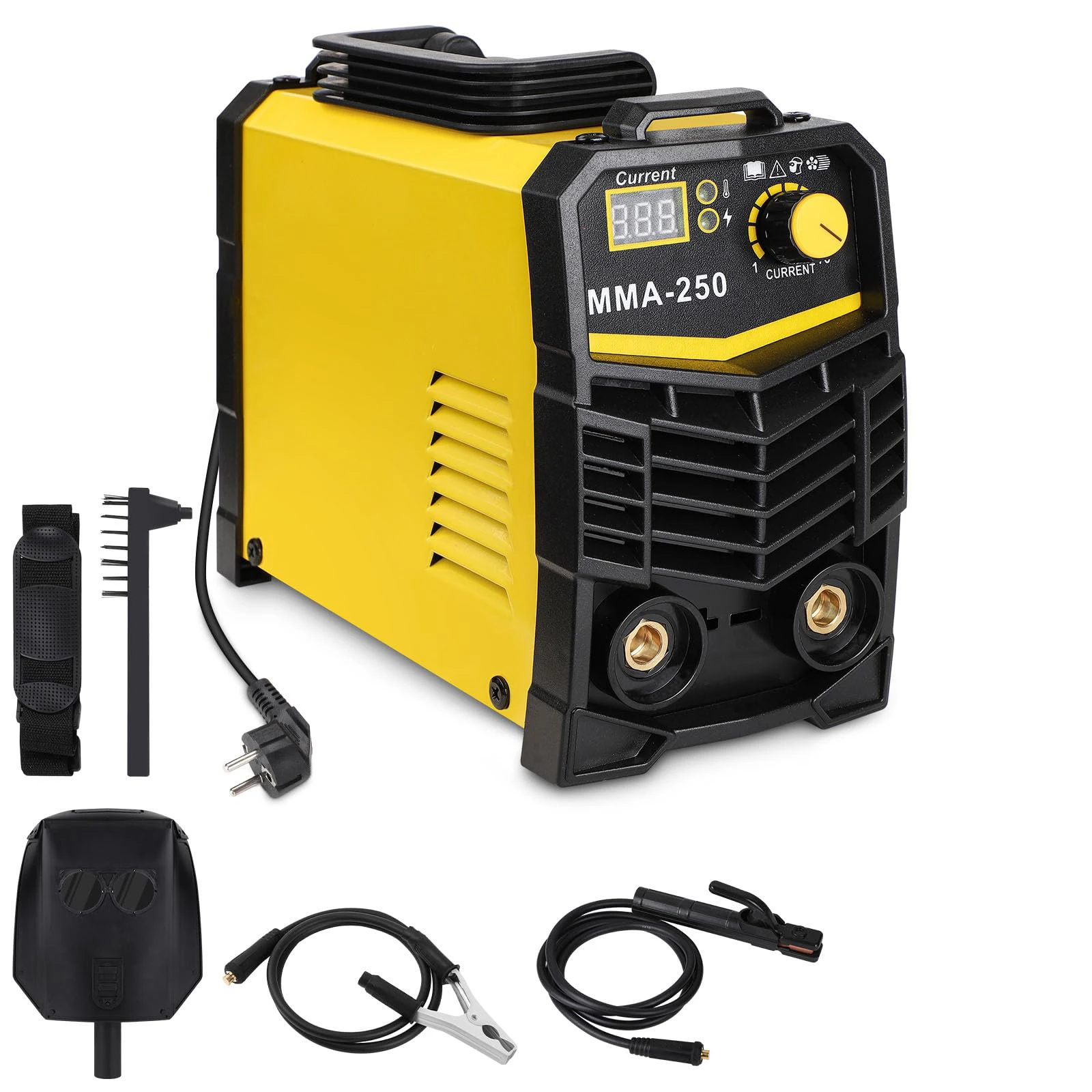 Transformateur de Machine à souder MMA 220V 250A, transformateur de passage de bi-tension, onduleur DC 4000W, équipement de soudage, outils de réparation automobile