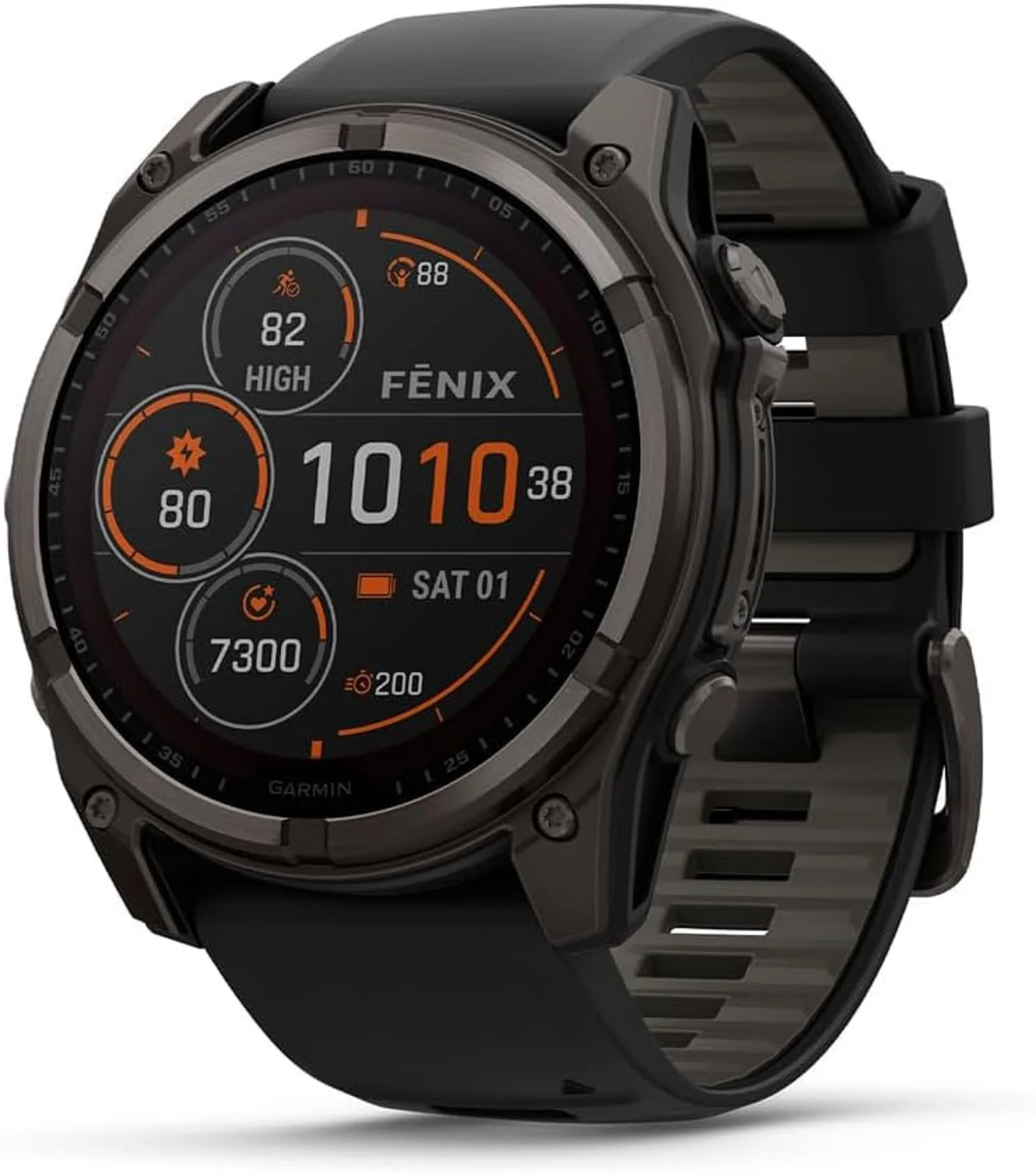 Garmin fēnix 8 – 51 mm, Solar, Sapphire Premium Multisport GPS Smartwatch