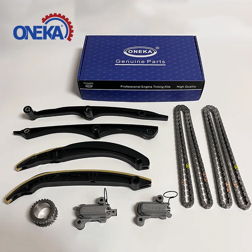 ONEKA Engine Timing Chain Kit for Ford F150 Expedition 3.4L DOHC Turbo HL32-6K255-A HL3Z-6B271-B HL3Z-6L266-C