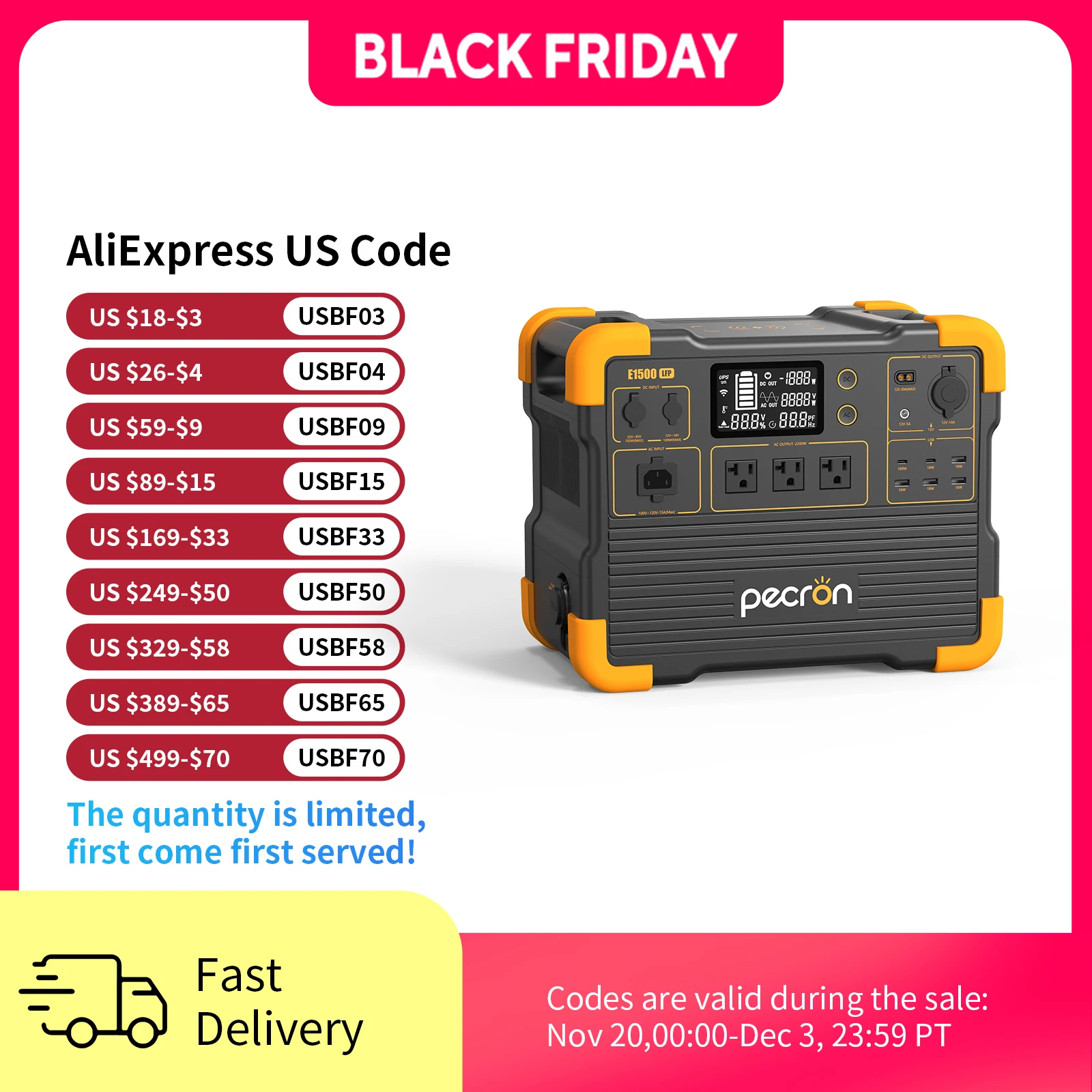 Pecron E1500LFP 220… - image