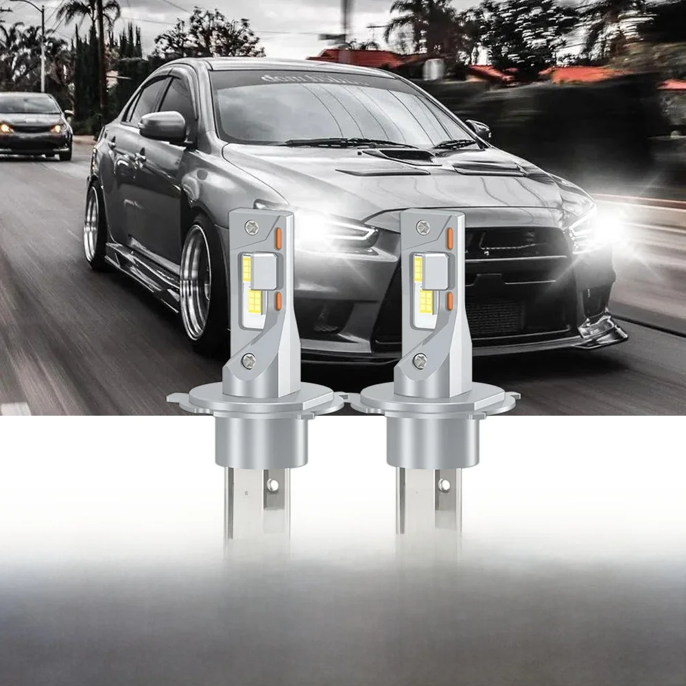 Reflektory Canbus LED H4 120W 20000lm żarówki reflektory samochodowe 12V 6000K dla VW Polo 6R 2009-2012 2013 2014 2015 2016 2017 2019 2018 — zdjęcie 2