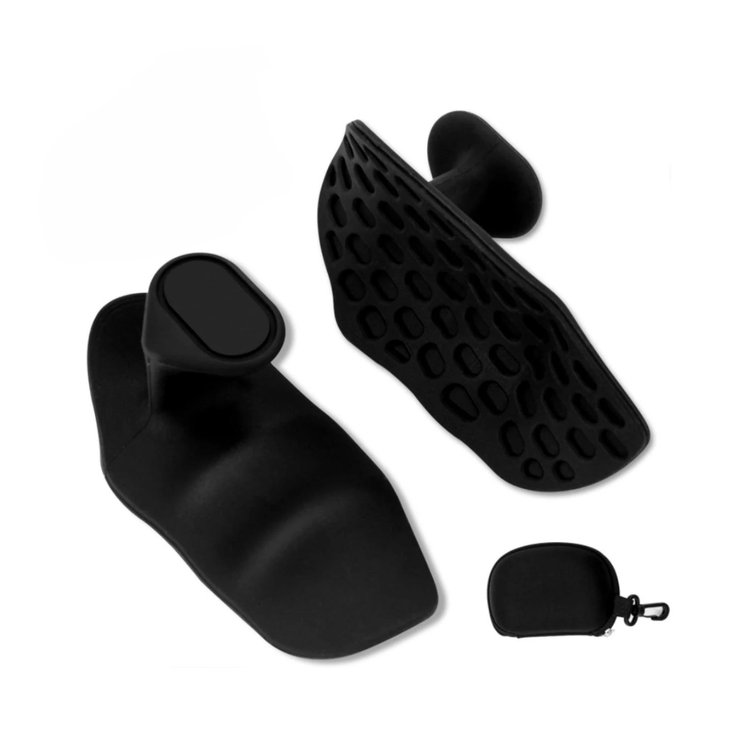 Fortalecedor de Punho em Silicone Favo de Mel Antiderrapante para Levantamento de Peso, Fitness, Barra Fixa, Exercitador de Dedos, Proteção para Mãos e Treino