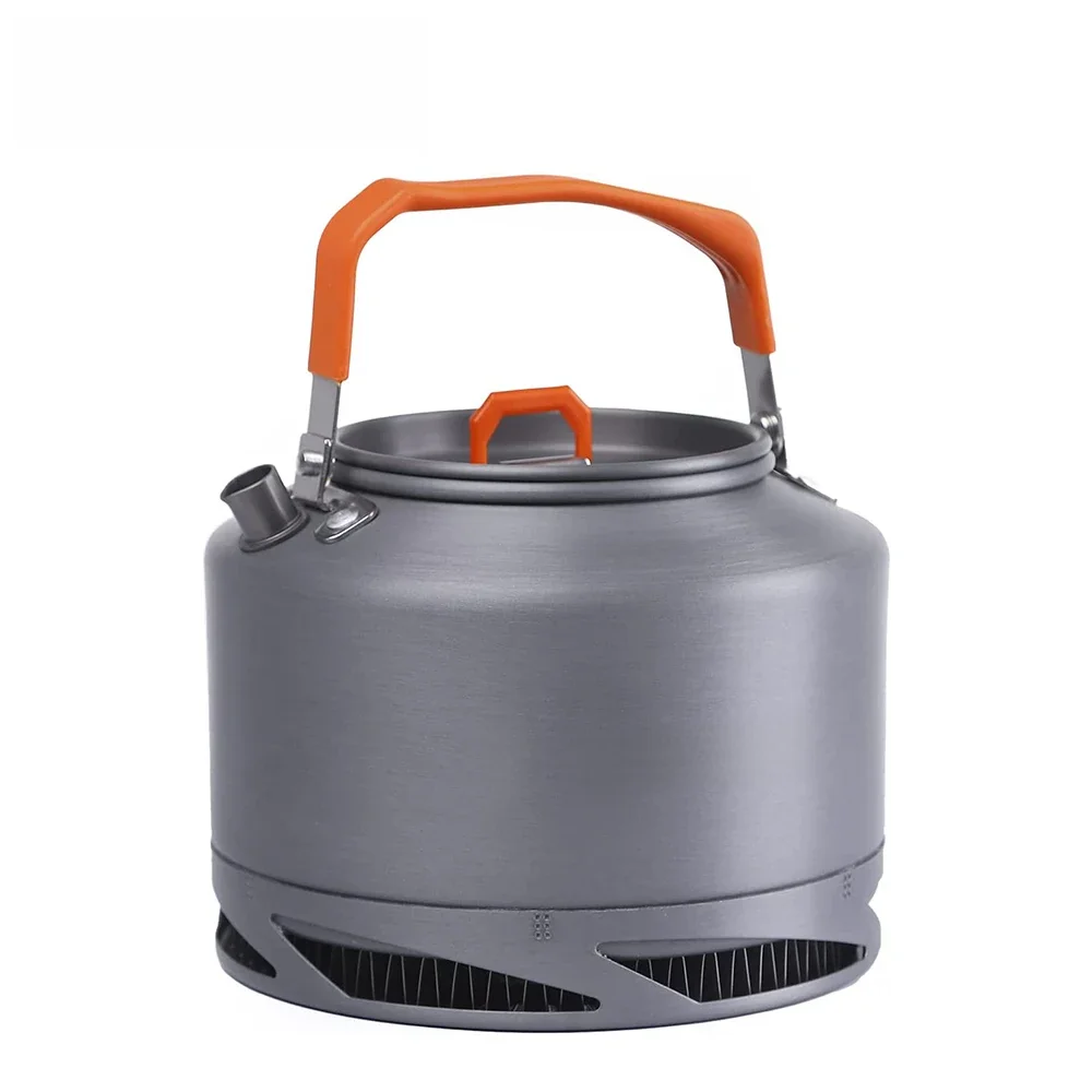 Ognisty klon piesze wycieczki czajniczek Outdoor Camping naczynia kuchenne wymiennik ciepła czajnik piknikowy herbata dzbanek do kawy 0.8L/1.3L z filtrem FMC-XT2 — zdjęcie 2