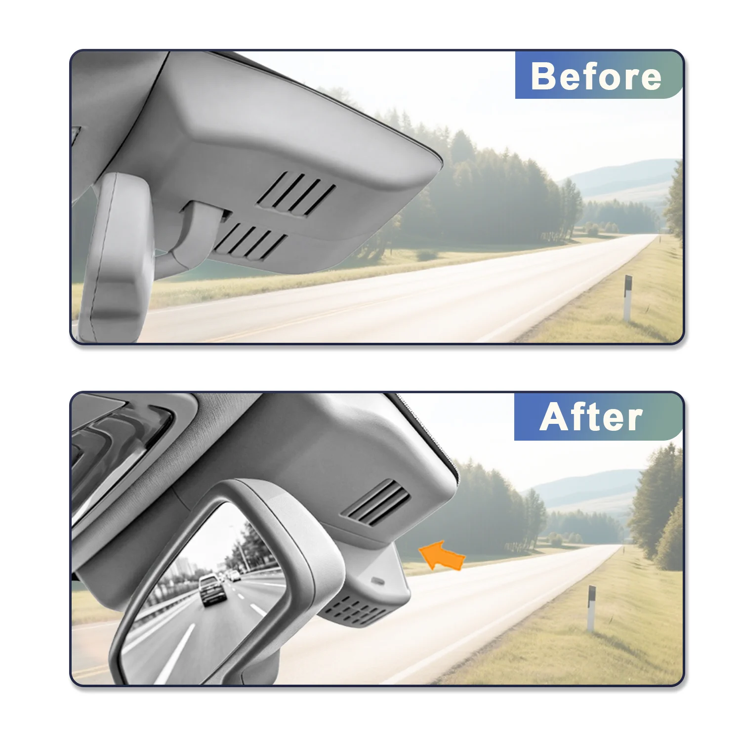 4K Customized Plug and play For Hongqi H5 High-Spec 2019-2022 KXKJCAR Video Recorder Rain Sensor Cover