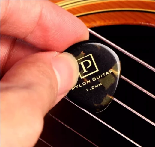 Pylon Guitar 1.2mm Jazz Speed Celluloid Pick Plectrum Mediator, made in Japan, 1/piece