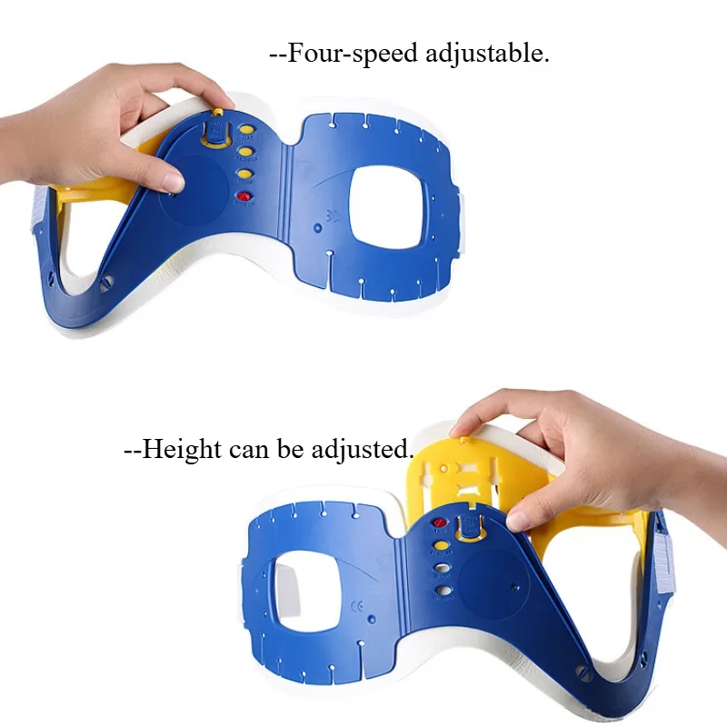 طوق الرقبة الطبية تصحيح وضعية عنق الرحم دعم الجر حماية قابل للتعديل ستريشر العلاج جرار الجبيرة هدفين #5