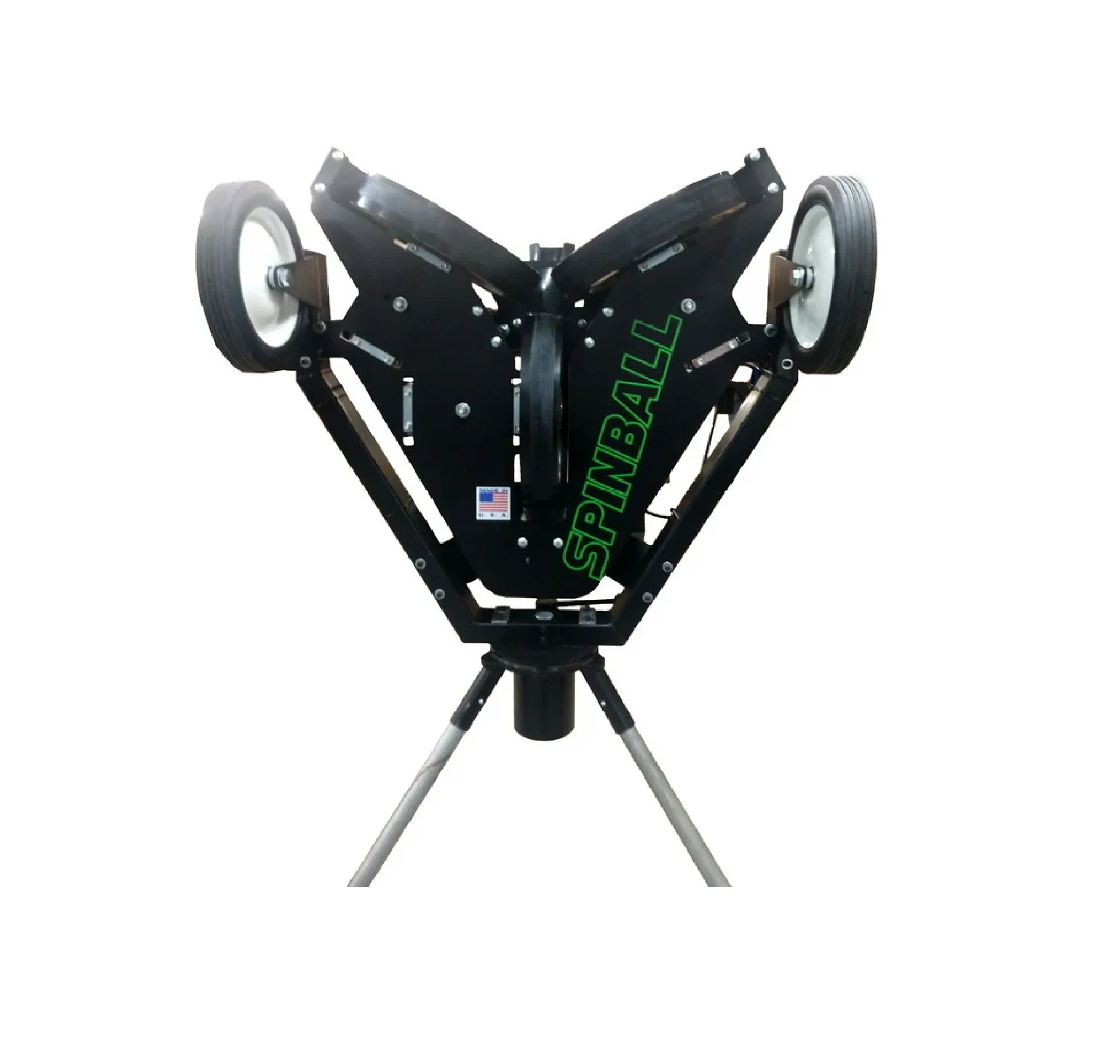 

Discounted Price Of Brand New Spinball Wizard 3 Wheel Baseball Training Pitching Machine