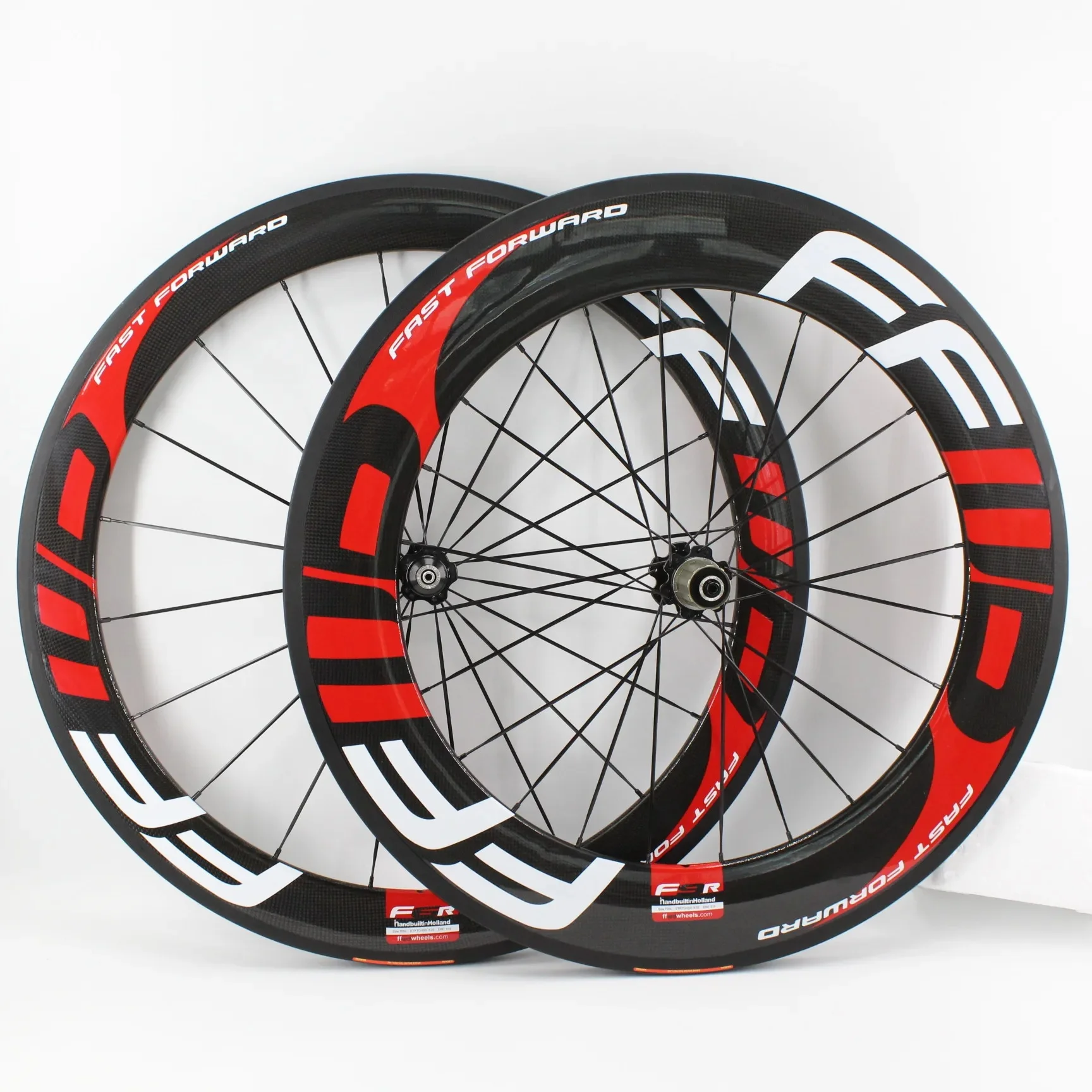 AliExpress Newest 700C front 60mm+rear 88mm Road bike 3K full carbon fibre bicycle wheelset carbon tubular clincher tubeless rims carbon