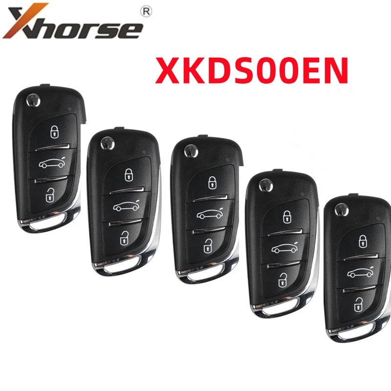 

XHORSE XKDS00EN For DS Style Remote Key 3 Buttons for VVDI Key Tool 10pcs/lot