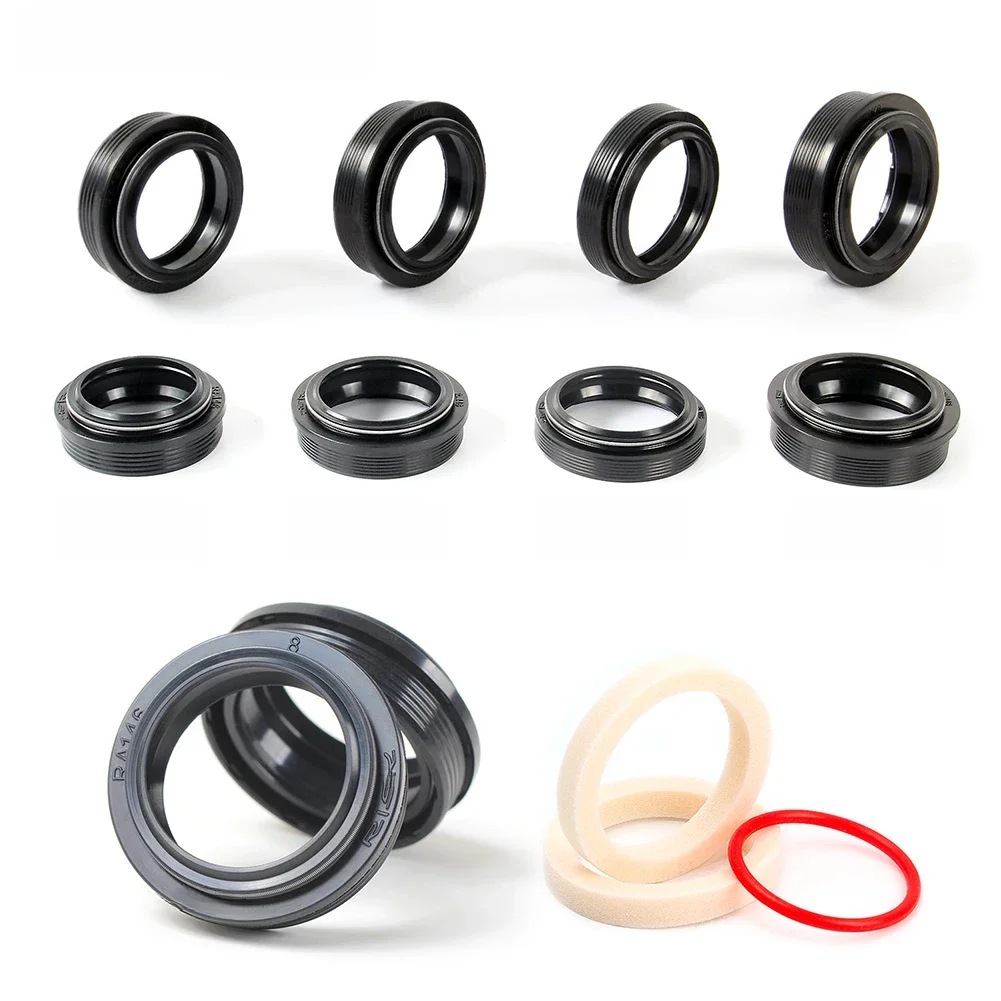 AliExpress RISK Bicycle Front Fork Dust Seal 32 34 35 36mm Dust Seal&Foam Ring For Fox Rockshox Magura X-fusion Manitou Fork Repair Kits