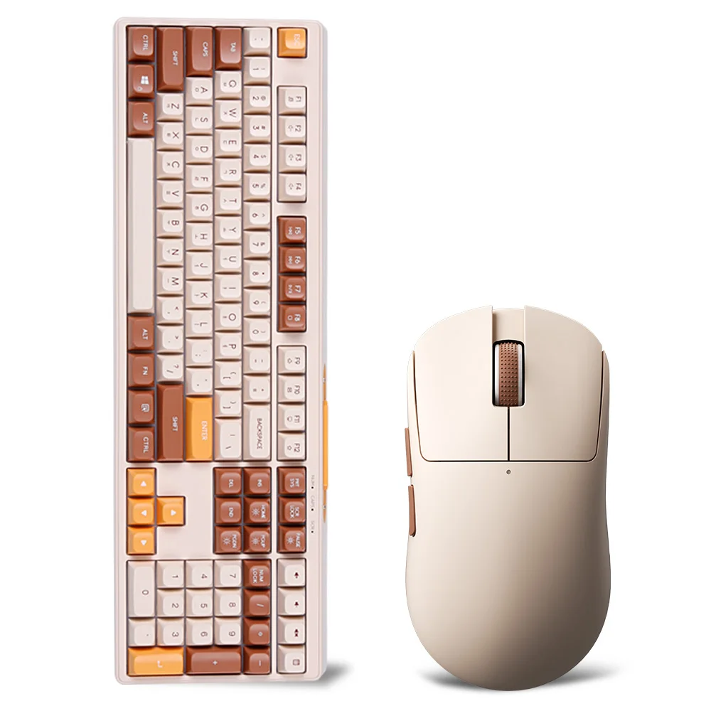 Mon Stargats X108 Combo Oatwheat Almond Sogle Vogle 5th Generation Membrane No-noise Keyboard mouse set