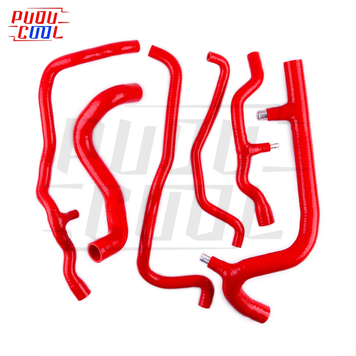 For 1999-2005 Renault Clio 172 182 Cup 2000 2001 2002 2003 2004 Coolant Heater Silicone Hoses Kit Tubes Piping 6Pcs 10 Colors