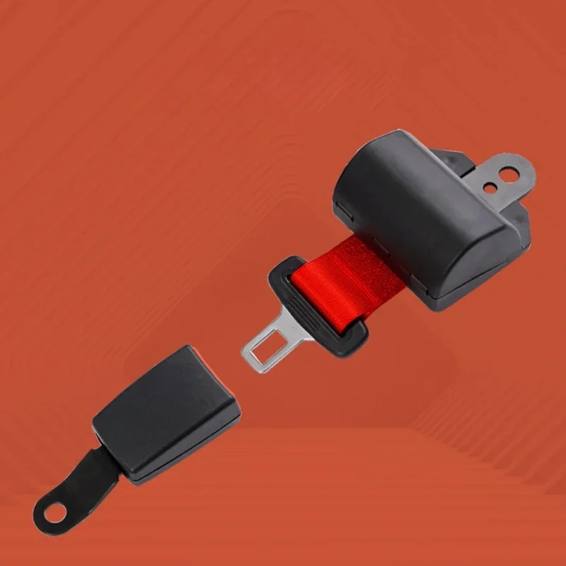 Ceinture de sécurité rétractable pour chariot élévateur – Réglable jusqu'à 1,2 mètres, ceinture de sécurité et kit de boucle, rouge, bleu, orange