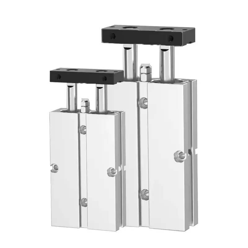TN Series Twin Rod Pneumatic Cylinder TN16x20 TN16x50 Small Compact Air Piston Supplier | New Pneumatic Bearing Cylinder