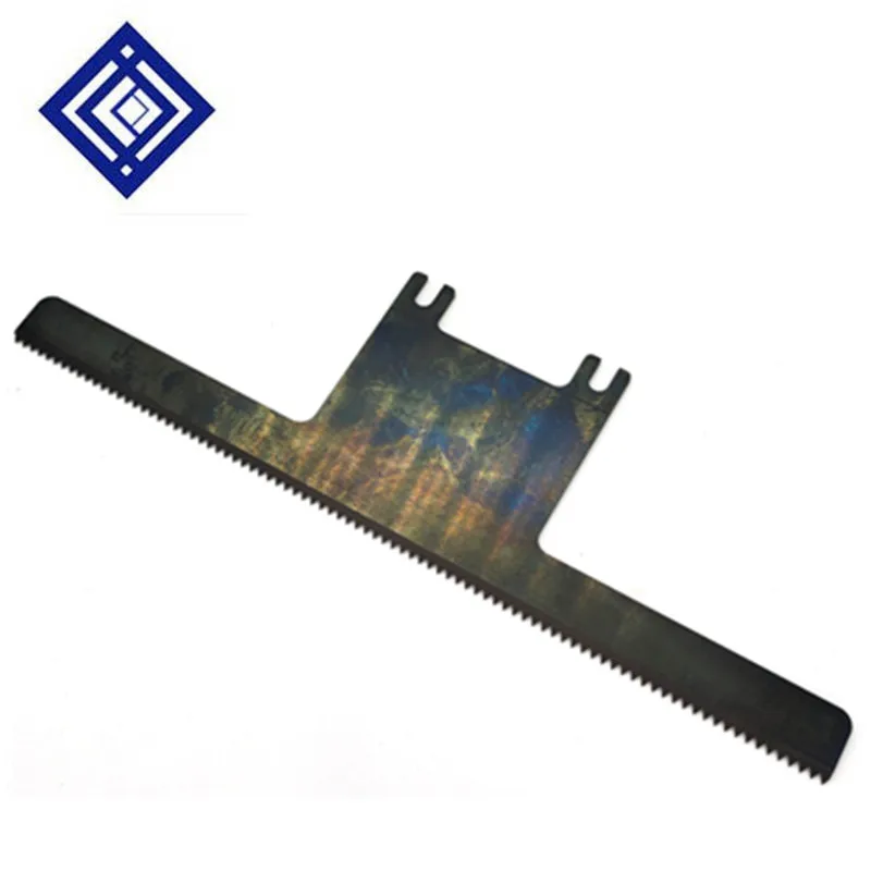 

T Type Cutter Length 265mm Thickness 2.0mm For Packing Machine Sawtooth Wave Cutter