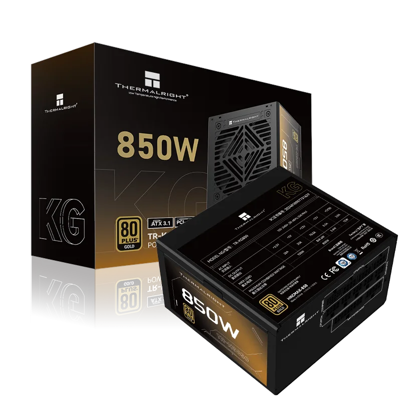 Thermalright TR-KG850/750/650 Black Gold medal fully modular power