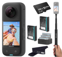 Fast Selling Insta360 X3 Action Camera For Motorcycle 5.7K Video Record Waterproof FlowState Stabilization Insta 360 ONE X