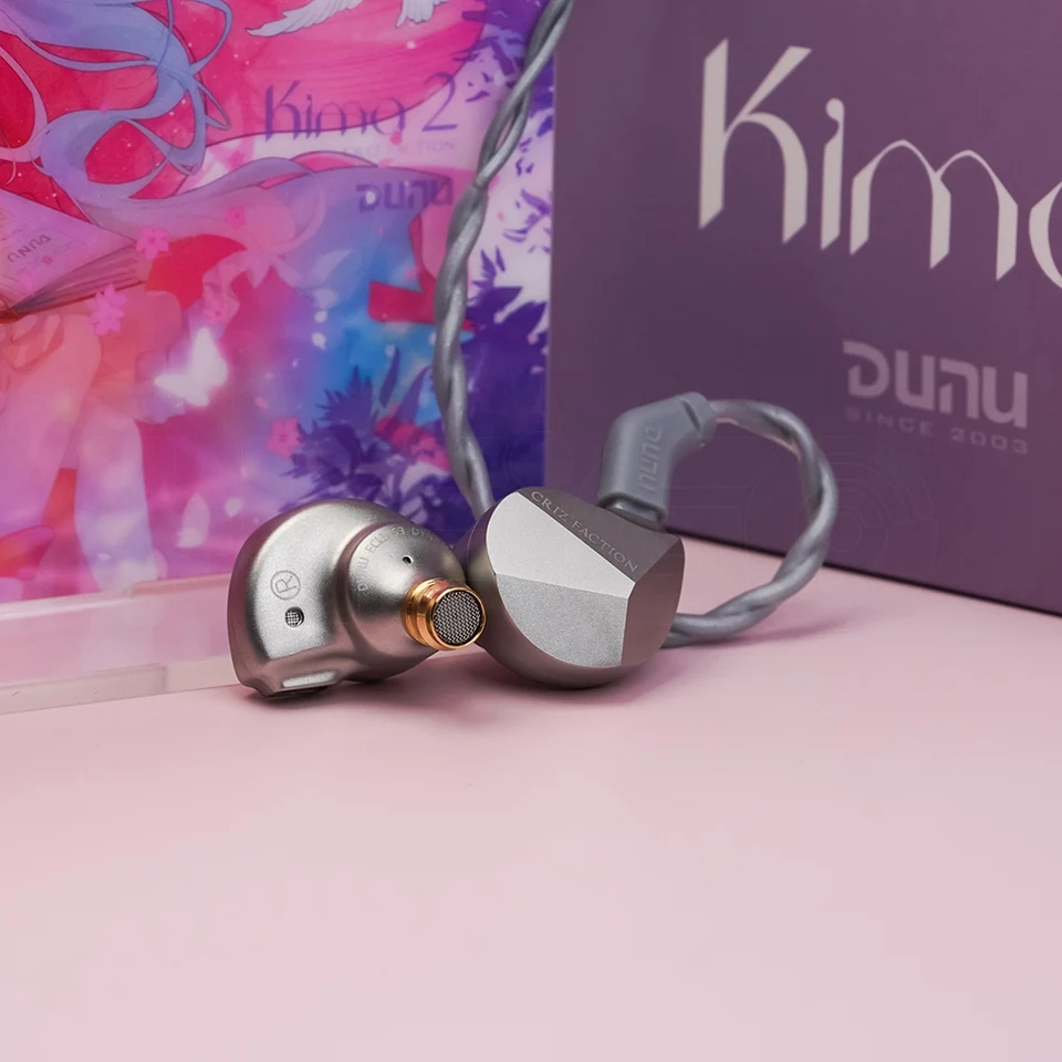 DUNU Kima 2 イヤホン Dunu-kima-コンポジットイヤホン,ダイナミックドライバー,インイヤー
