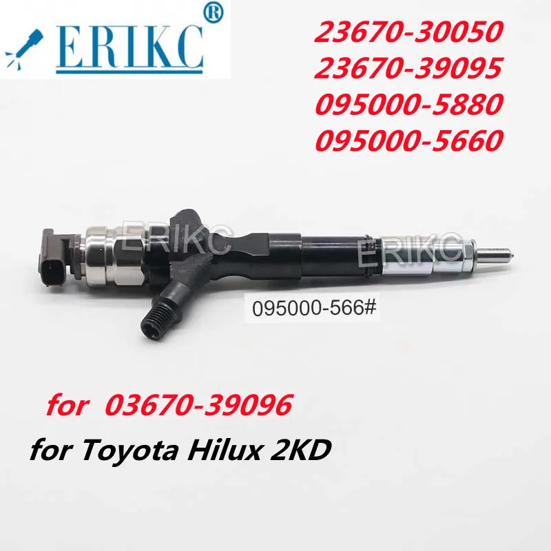 ERIKC 23670-30050 23670-39095 Common Rail Diesel Injector 095000-5880 095000-5881 095000-5660 SPRAYER NOZZLE 23670-39096