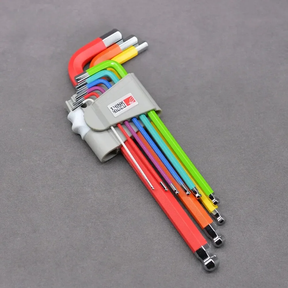 AliExpress ThinkRider Color Bike Repair Tools L Wrench Bicycle Inner Hexagon Tool Hex Key Wrench Set1.5 2 2.5 3