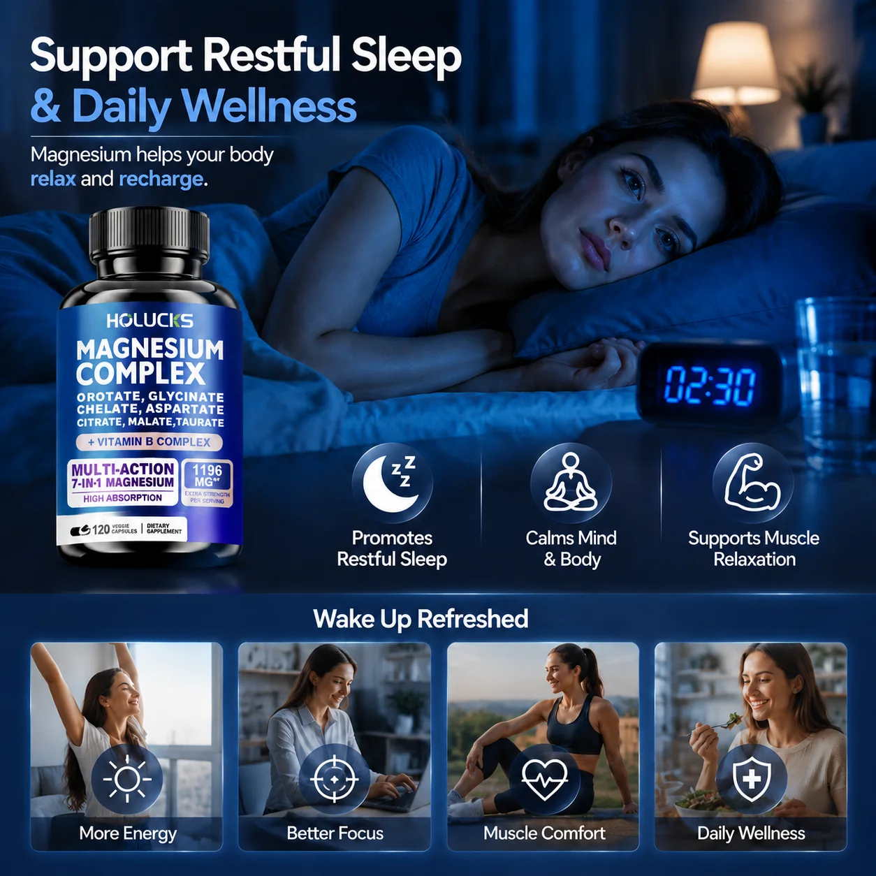 Magnezyum Kompleks Kapsülleri, - Magnesium Glycinate Capsule incelemesi ve fiyatı
