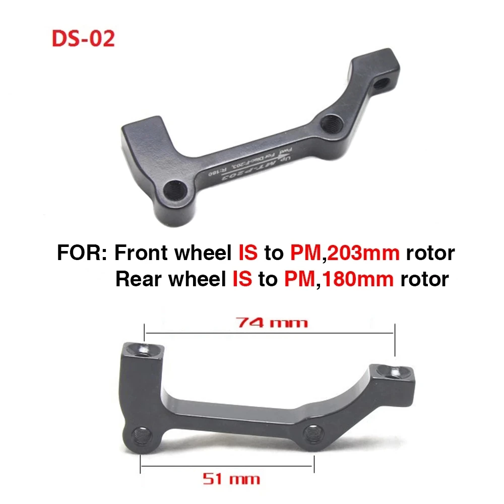 Ultralight MTB Bike Disc Brake Bracket IS PM A B to PM A Disc Brake Mount Adapter for 140 160 180 203mm Brake rotor Cheap MTB DH