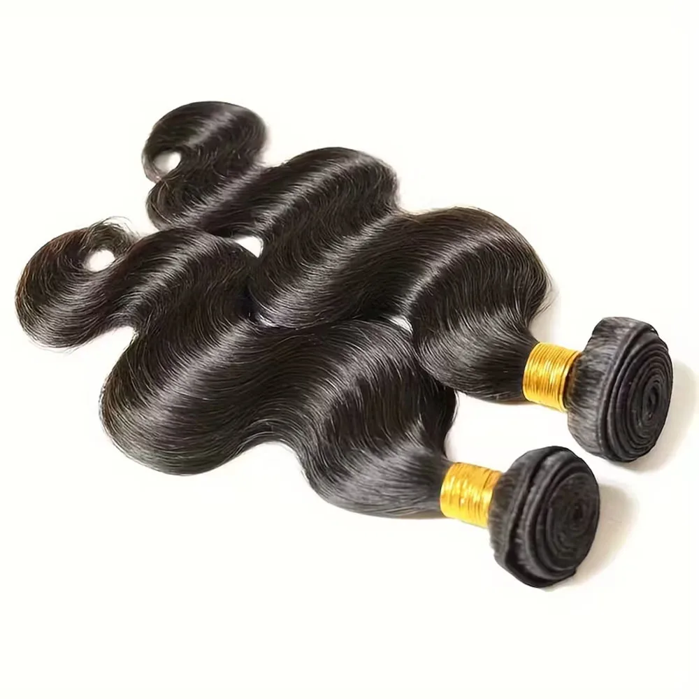 12-42 Inch Rambut Asli Brasil Raw Human Hair Bundles Body Wave Loose 3 4 Bundle Virgin Remy Hair Extension Untuk Wanita Sew In Quick Weave