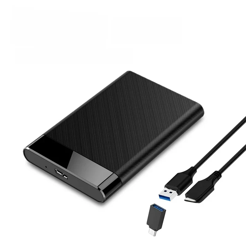 Obudowa USB 3.0 HDD 2,5 "SATA Zewnętrzna obudowa dysku twardego 2,5 cala SSD High Speed Transmission Support Window Mac Android — zdjęcie 2