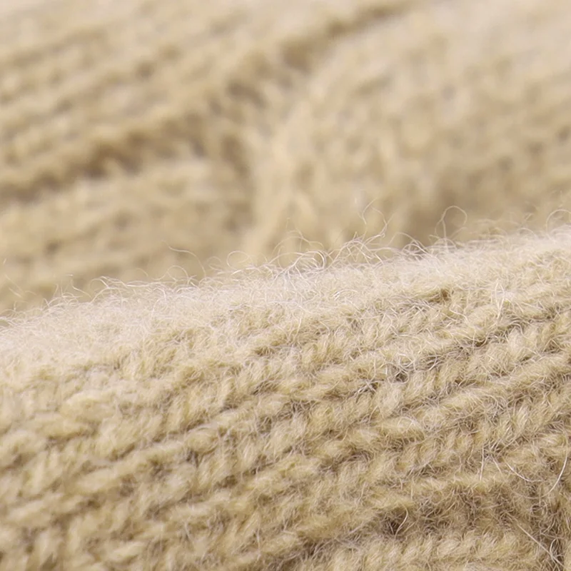 سترة بولو رالف لورين النسائية الكلاسيكية المصنوعة من الصوف والكشمير