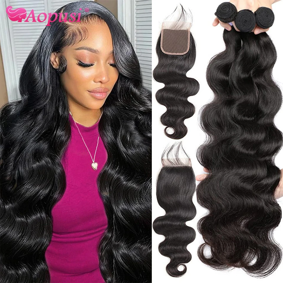 Body Wave Brazilian Human Hair Weave Extensions
