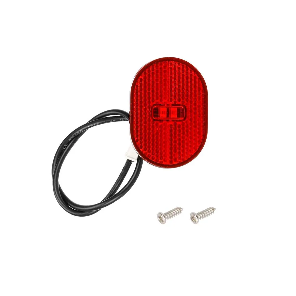 1 قطعة الضوء الخلفي الخلفي ل Xiaomi 4 برو سكوتر كهربائي درابزين أضواء خلفية مصباح السلامة LED stolight قطعة من نسيج ضوء الفرامل أجزاء #6