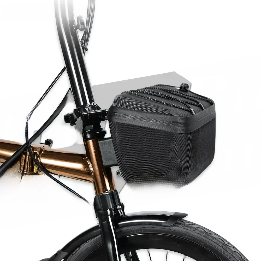AliExpress NEWBOLER Folding Bike Handlebar Bag Multi-functional Brompton Bag Bike Front Bag Bike Basket Bag For Brompton Folding Bike