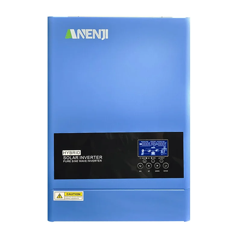 6.2KW Solar Hybrid Inverter 48V Solar Inverter On-grid 220Vac Built-in WIFI & 120A MPPT Solar Charge Controller For PV 500Vdc