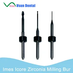 Imes Icore DC DLC zirkonya diş laboratuvarı araçları 150i 250i 350i için CADCAM freze Burs kesiciler