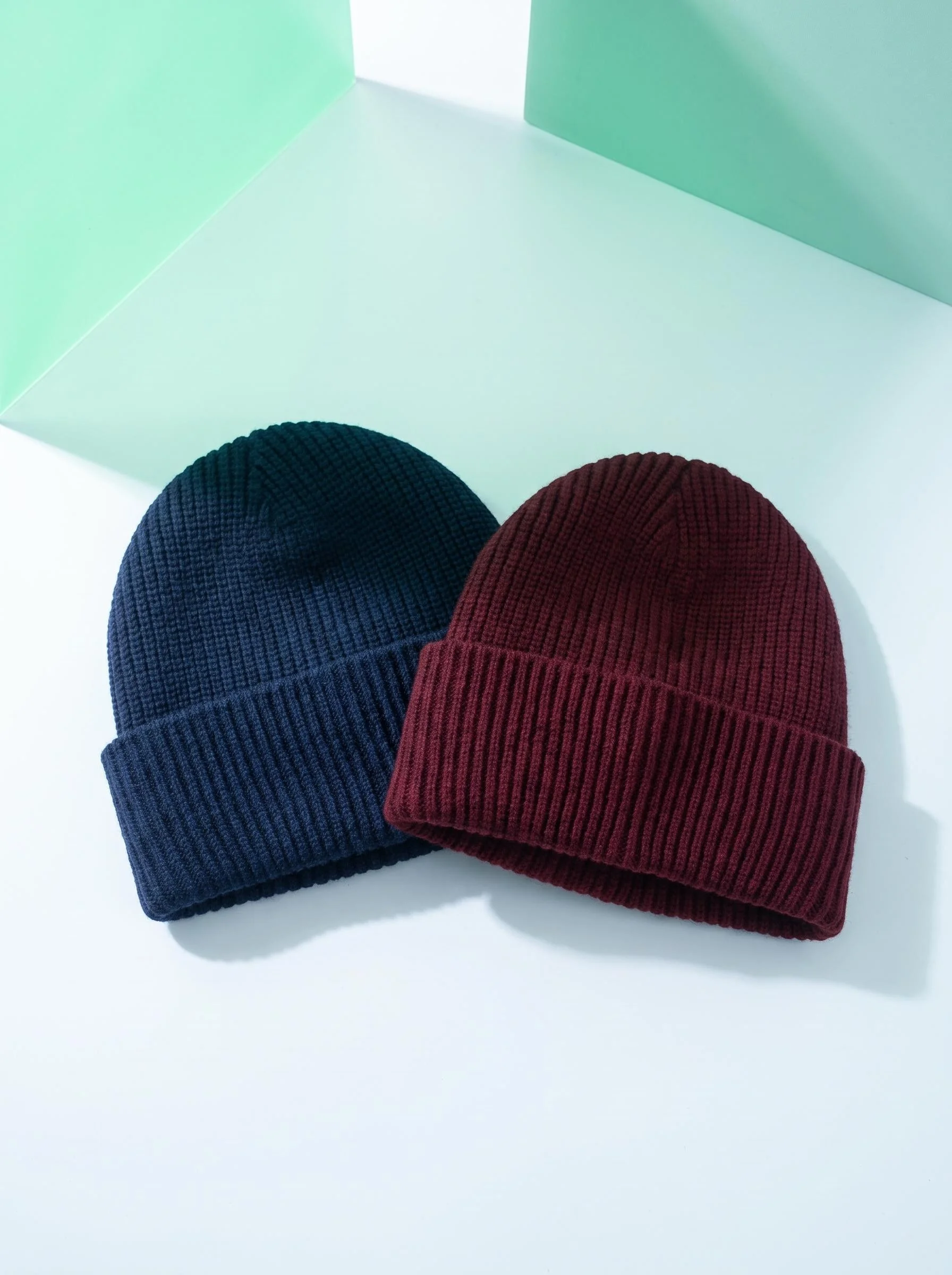 Berretto Termico a Costine Blu - Beanie Cuffed Knit recensione e prezzo