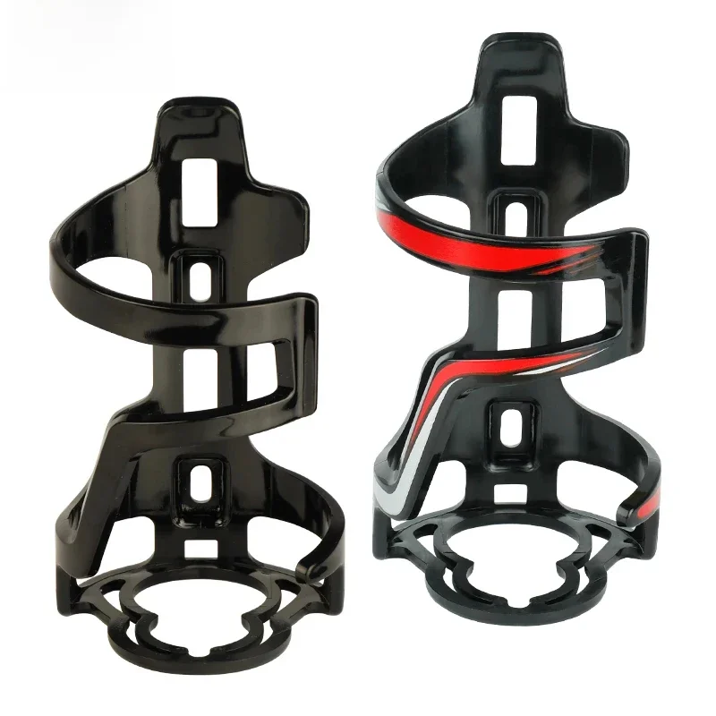 AliExpress Bicycle Water Bottle Holder 65mm PC Mold-in Plastic Bottle Cage Carrier Rack Light Weight Cycling Parts BKG-008