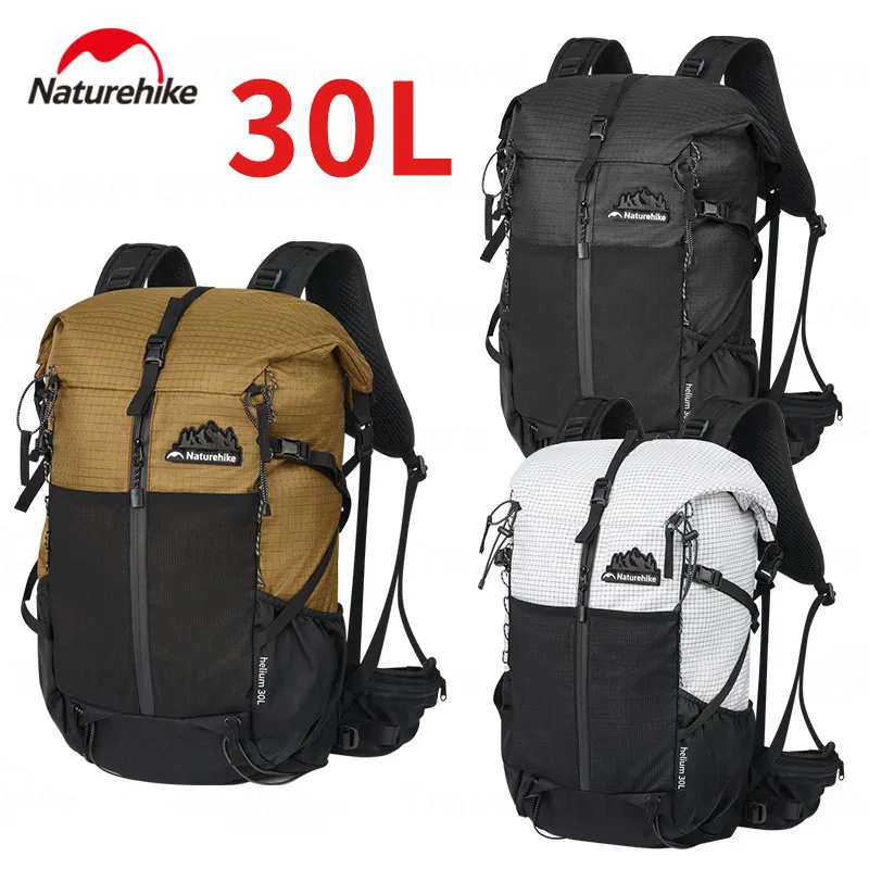 

Naturehike Hiking Backpack 30+5L Outdoor Sports Travel Bag Large Capacity Camping Climbing Fishing Bag With Water Pipe Hole