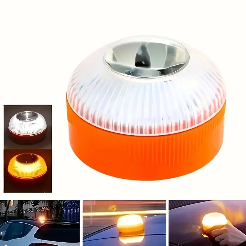 Lampe de poche Led d'urgence pour voiture, stroboscopique à Induction magnétique, lampe d'accident de route, balise, accessoire de sécurité
