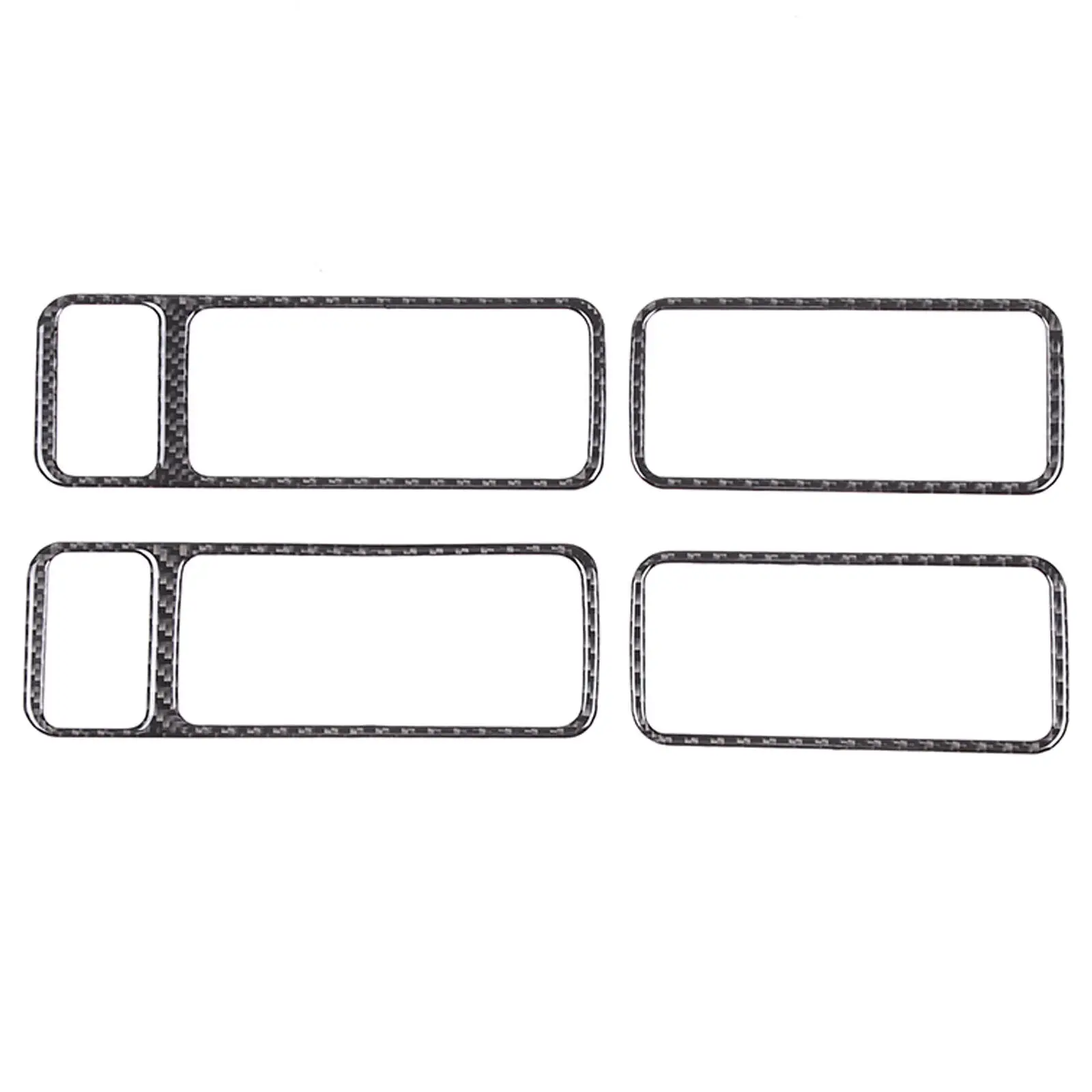 Car Interior Door Handle Frame Sticker Kit 4 PCS Trim For Ineos Grenadier 2020-2024 Car Styling Decorative Kit Accessories