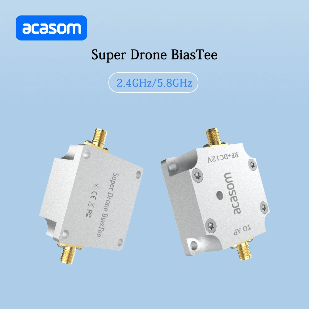 Fuente de alimentación de 2,4 GHz y 5,8 GHz, alimentador sesgo RF, bloqueador RF para WIFI, ZIGBEE, BLUETOOTH