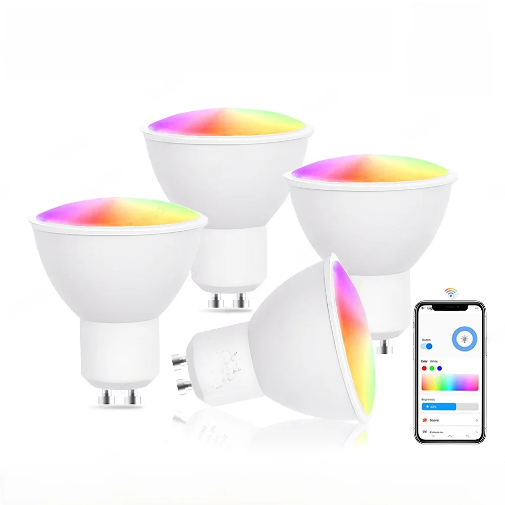 Ewelink GU10 Zigbee LED-lampen WiFi Smart LED-lamp RGB CW WW Ewelink App-bediening Led-lamp Werkt met Alexa Google Yandex - afbeelding 2