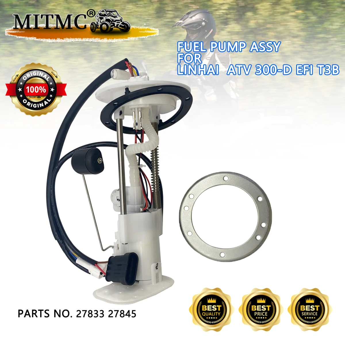 

Топливный насос в сборе для квадроцикла LINHAI 300 300-D EFI T3b 27833 27845