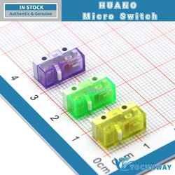 2024 HUANO Original Micro Switch with Transparent Shell And White Dot 120 Million Clicks Lifespan for Mouse Button
