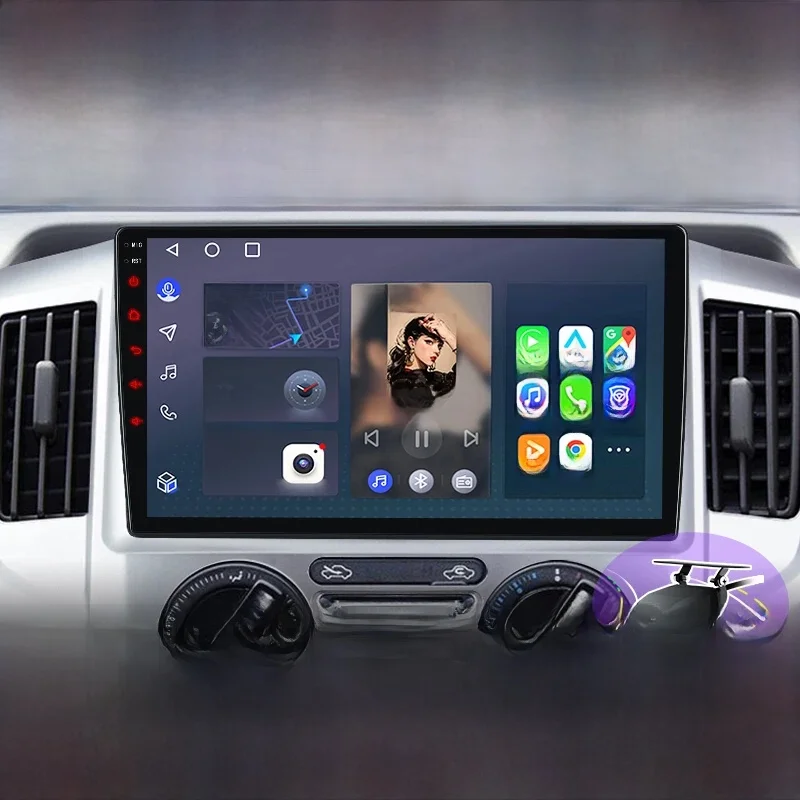 Draadloze CarPlay voor Apple Android Auto Radio GPS voor Nissan NV200 2009 2010 2011-2016 Multimedia RDS 4G WIFI 360 Camera - afbeelding 2
