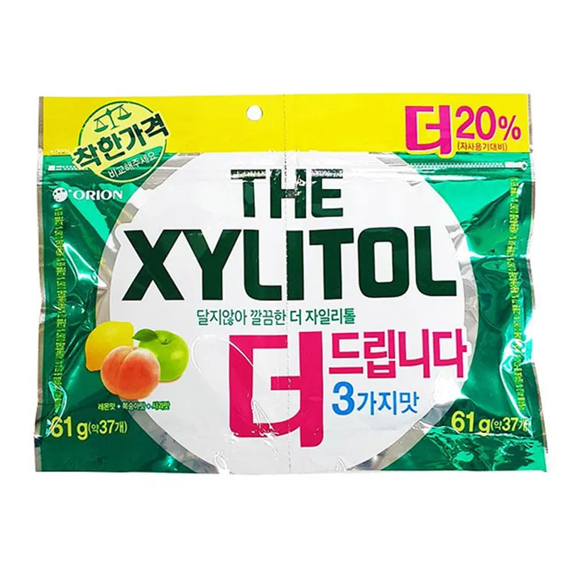 Orion is not sweet, more neat xylitollipil 122g x 1 piece gum xylitol gum