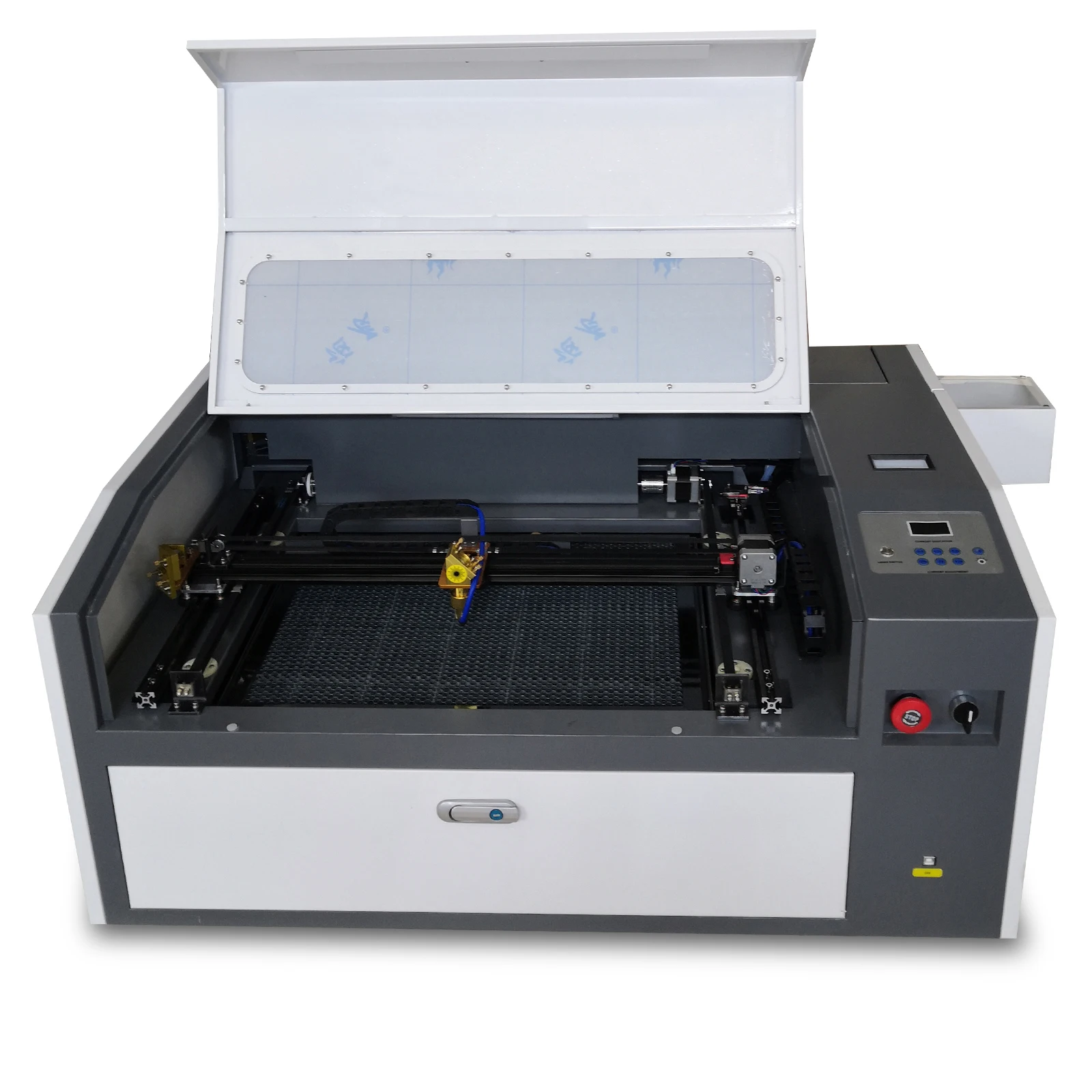 Mini DIY Laser Engraving Machine 500x300mm Engreve on Rubber Leather