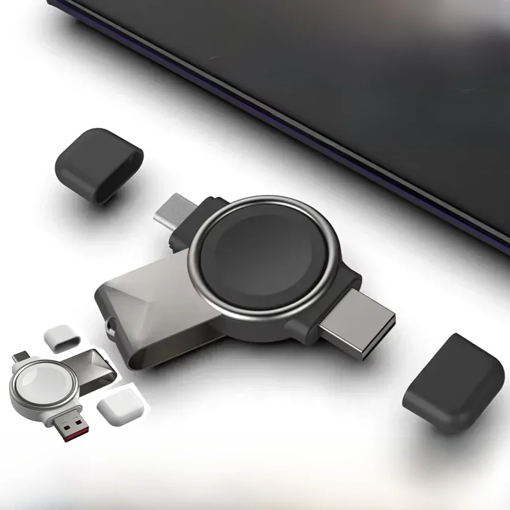 Bezprzewodowa ładowarka do zegarka Galaxy Watch 6 Ładowarka typu C Stacja dokująca do szybkiego ładowania Samsung Galaxy Watch 5 Pro/4/3/Active 2 — zdjęcie 2