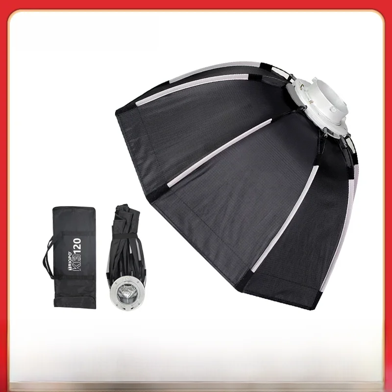 TRIOPO K3 Series 55cm 65cm 90cm 120cm Quick-Setup Octagon Softbox Bowens Mount dla Godox Aputure Sokani Studio LED Video Light — zdjęcie produktu 7
