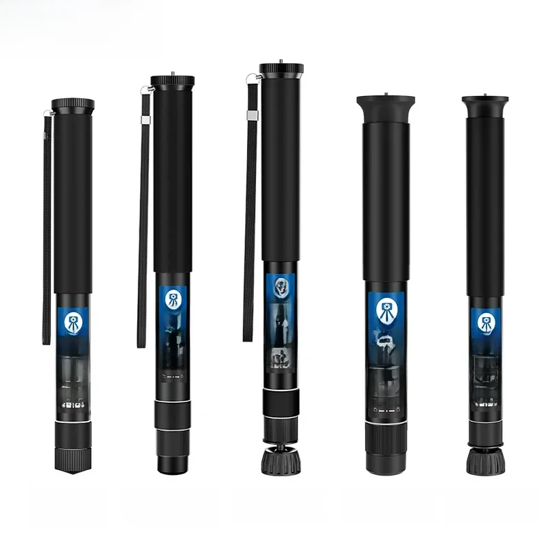 Wysuwana lekka przenośna Mini kamera Monopod stojak na telefon z przenośną kamerą jednopodręczny jednopodkowy Monopod do Sony Canon — zdjęcie produktu 7