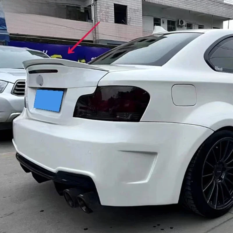 Kit de carrosserie en plastique ABS non peint, coffre arrière, accessoires de carrosserie, adapté pour BMW Série 1 E82 1M Coupé 2 portes, 2007-2013